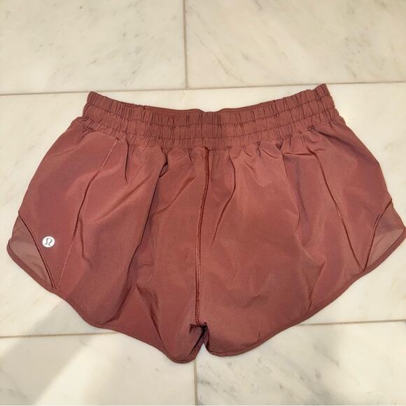 Lululemon Hotty Hot Short II *2.5" Quicksand Pink Purple Mauve  8 - Picture 8 of 11